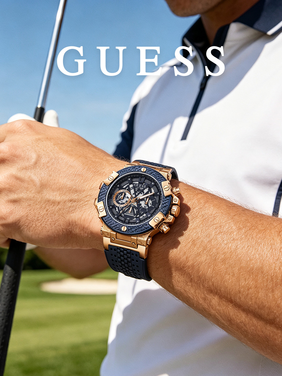 Guess Men's Watch Black Silico - Smartwatch Guess review and price