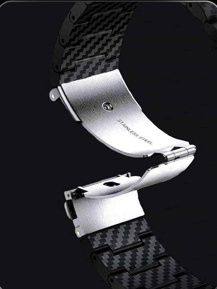 Carbon Fiber Strap For Xiaomi  - Xiaomi Smartwatch S4 Accessories review and price