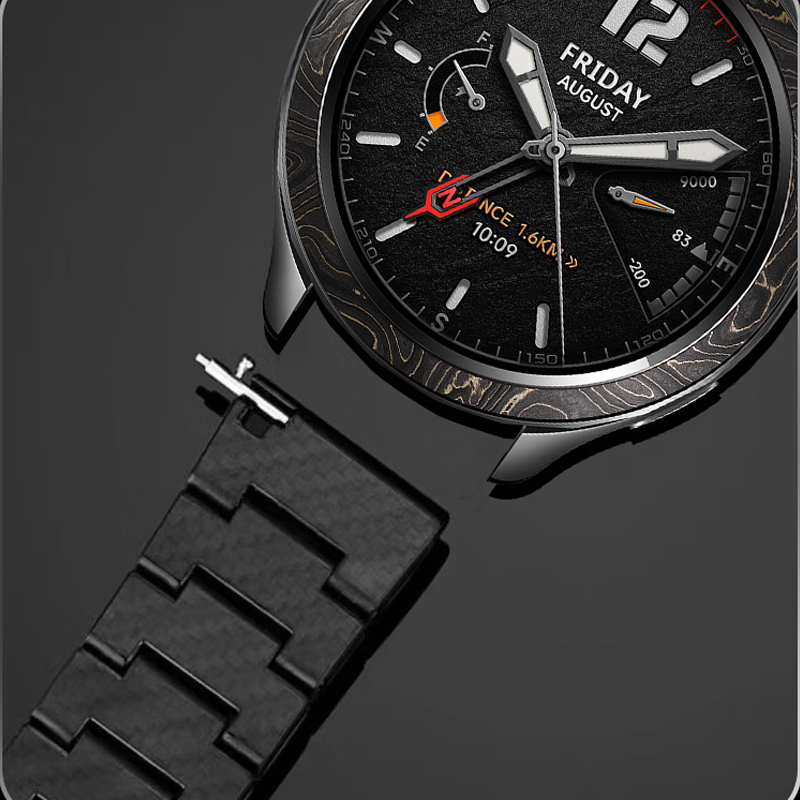 Carbon Fiber Strap For Xiaomi  - Xiaomi Smartwatch S4 Accessories review and price