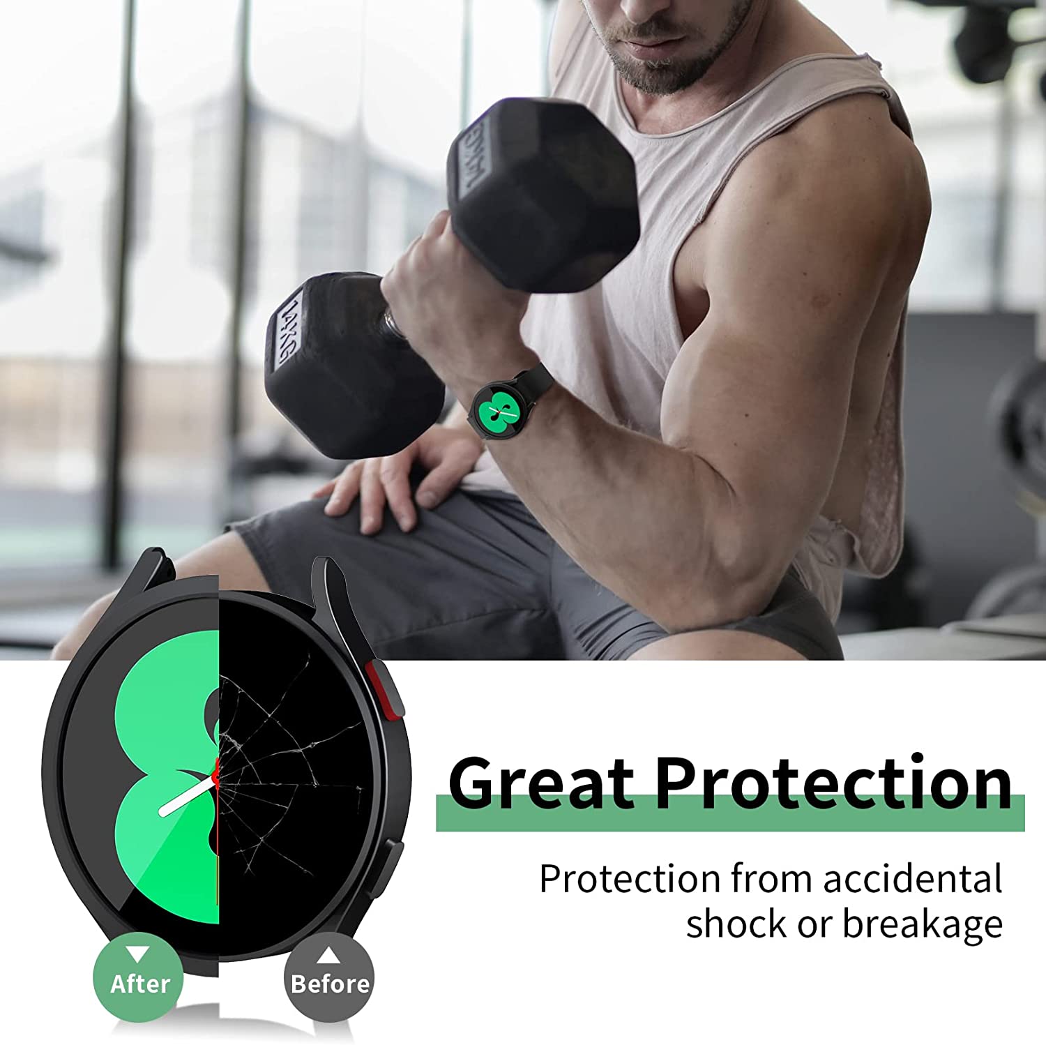 Watch Case for Samsung Galaxy  - Accessories For Galaxy Watch 5 review and price