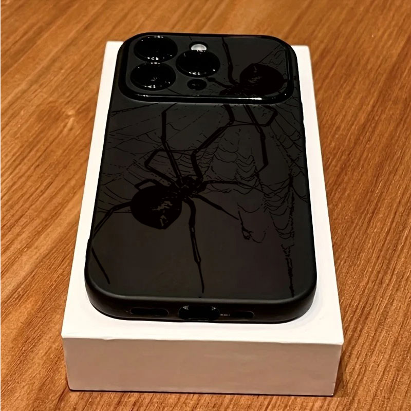 Cool Black Spider Pattern Phon - Apple Iphone 16 review and price
